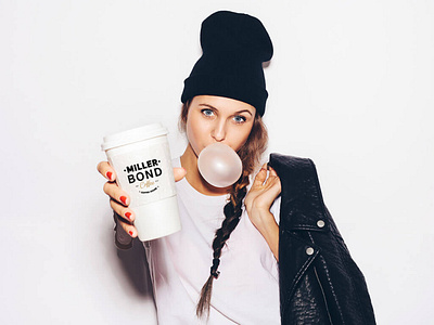 Miller-Bond Coffee Brand brand identity branding coffee design graphic graphic design logo logo mark