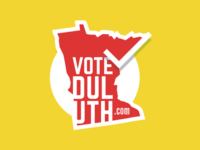 Vote Duluth 2014 best duluth magazine minnesota mn outside red state town vote yellow