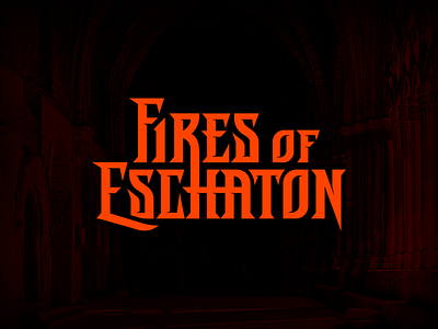 Fires of Eschaton - Logo Design