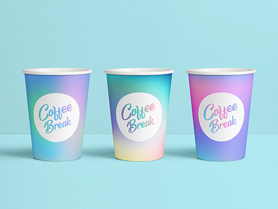 Holographic coffee cups