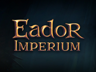 Game logo design for Eador Imperium game