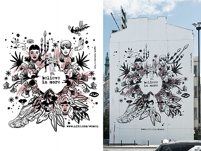 NIKE - Pattern and Mural Design