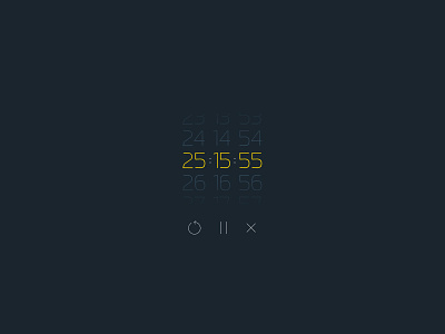 Countdown Timer - DailyUI #14 daily timer ui