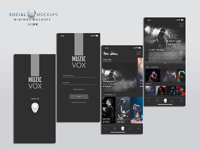 #1 Mobile App Mockup desiginspiration design minimal minimal branding photoshop ui ux