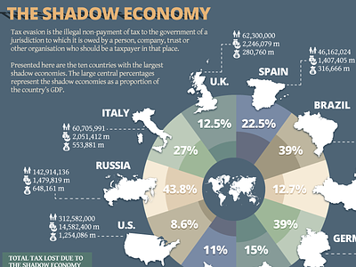 The Shadow Economy banking country covert economy taxes world