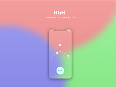 Daily UI challenge: color picker app