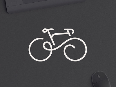Go Bicycle bicycle branding dailylogo dailylogochallenge design illustration lineart logo logodesign logotype minimalist logo minimalistic typography vector