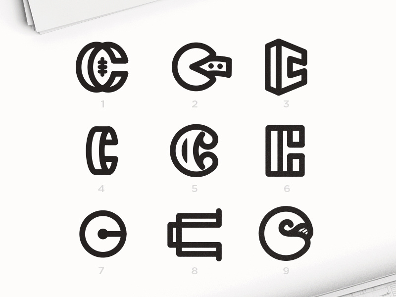 Letter "C" Exploration alphabet logo explore alphabet typography abstract logo graphic design vector logotype logodesign lettering illustration dailylogochallenge dailylogo logo typography design branding