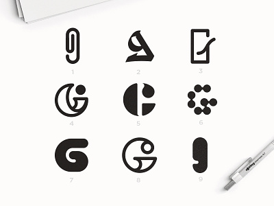 Letter "G" Explorations branding dailylogo dailylogochallenge design lettering logo logodesign logotype typography vector