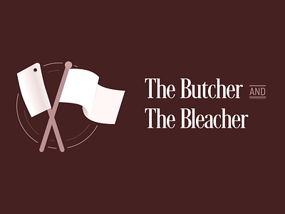 Butcher and Bleacher band branding identity