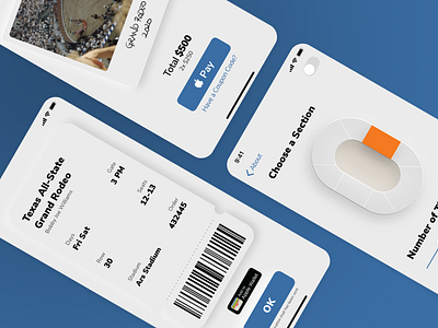 Seat Booking App app mobile app mobile ui ui ux ui design