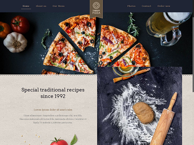 WordPress Online Pizza Ordering Website