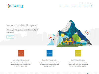 HTML/CSS Responsive Corporate Website Template css html javascript jquery php ui ux wordpress