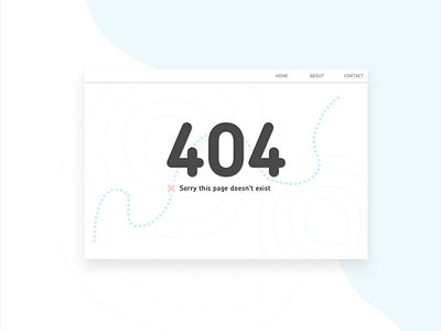 Daily UI #008 - 404 page 008 daily 100 challenge daily ui 008 dailyui ui