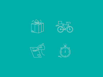 delivery icons bicycle box icon delivery delivery icon gift box icon design icon set icons