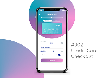 Checkout Db checkout credit card dailyui 002 design ui ux