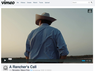 A Rancher's Call a call cinematography color grading ranchers video edting video production