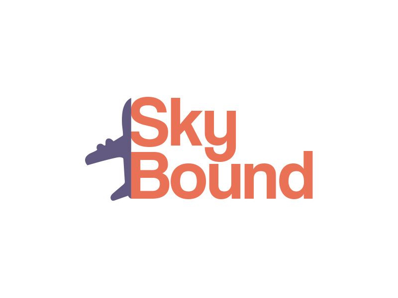 Day 12: SkyBound #dailylogochallenge airtrack pioneer skybound plane icon dailylogo design dailylogochallange logo illustrator illustration ai
