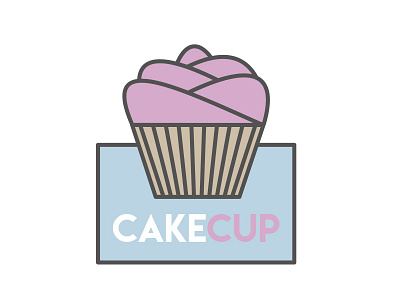 Day 18: CakeCup #dailylogochallenge