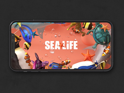 SEA LIFE BUSAN AQUARIUM 3d advertising animation aquarium branding cf design fish graphicdesign helixd motiongraphics sea sealife