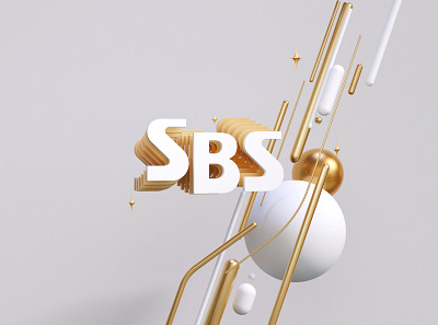 2020 SBS Entertainment Awards 3d 3dart awards branding channel geometric graphicdesign helixd identity logo motiongraphics object planets sbs universe