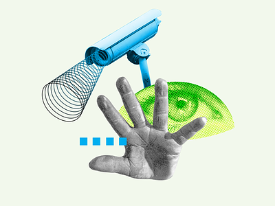 Biometric Identification Collage collage collageart design illustration