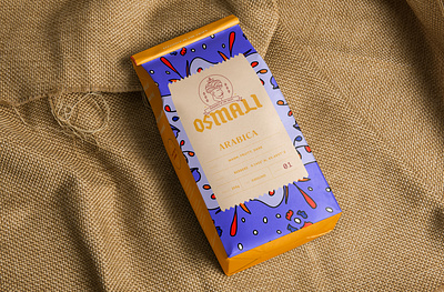 Osmali Coffee Packaging branding design illustration logo packaging