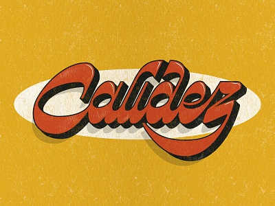 Calidez Lettering design lettering letters type vector