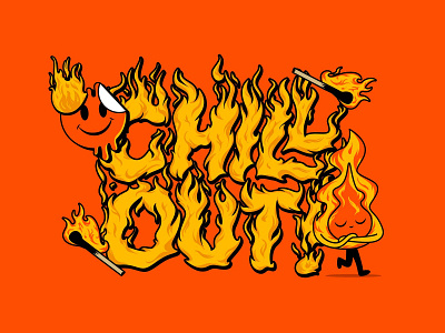 Chill Out Lettering