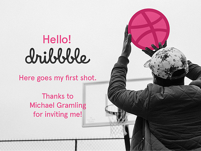 Debut shot @michaelgramling debut hello dribbble
