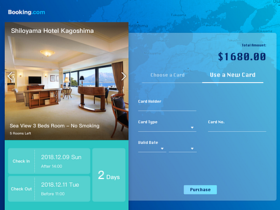 Many Rooms Left Use A New Card dailyui 002 design ui ux