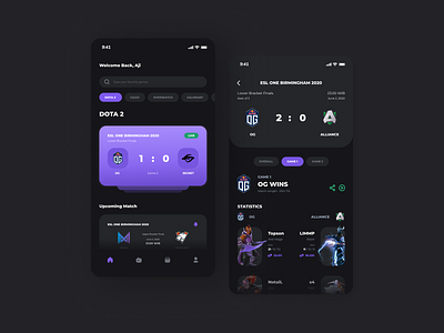 E-Sport Match App