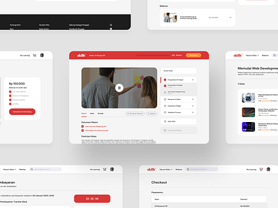Skillt - Online Learning Platform - Screens branding course course platform courses design illustration instructor landing page learning learning platform learning video logo minimal online course student typography ui uiux ux video course