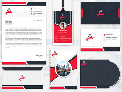 STATIONERY DESIGN Mock-up