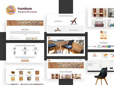 Nhat Quang - WordPress Website design design art designing ecommerce furniture web designing web development website wordpress