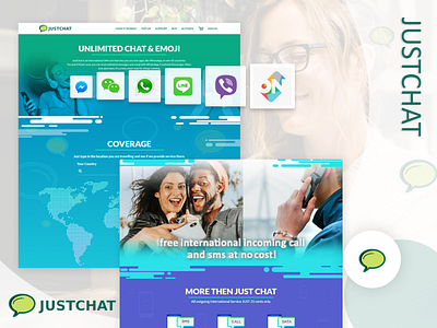 JustChat PHP Website Design art chat chatbot chatting codeigniter coding designing message messanger php web webdesig webdevelopment