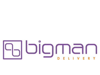 Logo Design - Bigman Delivery bigman branding courier delivery design designing logo logo design service ui ux web design