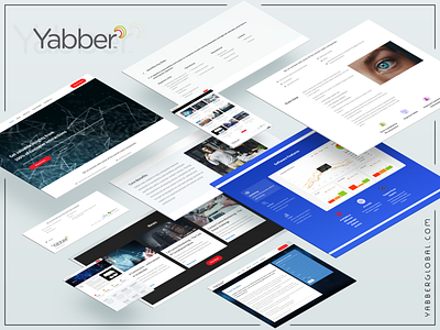 Yabber - Web Designing branding illustration ui ux