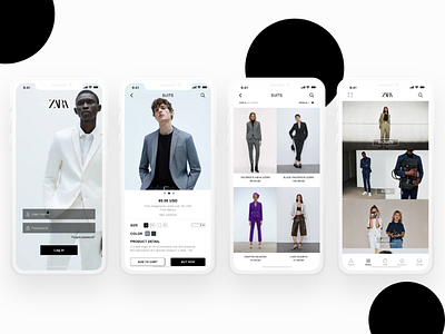 Zara App Redesign Concept