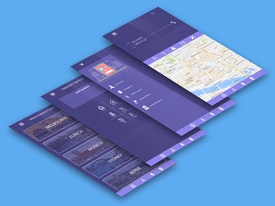 App UI/UX design Mockup