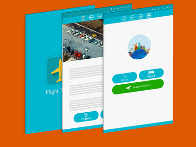 App UI flight tracker