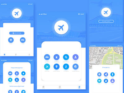 Flight Tracker App UI Design app application application design branding clean design flat icons illustration illustrator interface minimal mobile typography ui ui desing ui ux design ux uxdesign vector