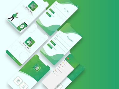 app UI/UX design for android app animation app application branding clean design illustration illustrator interface mobile typography ui ui desing ui ux design ux uxdesign vector website