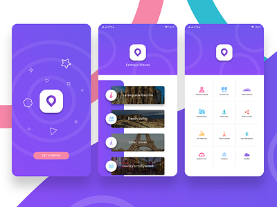 App ui ux concept design adobe app application colors cool creative design flat graphics logo ui ux