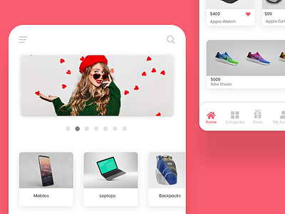 Ecommerce App UI/UX Design