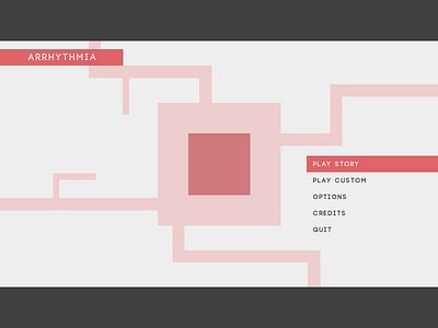 Project Arrhythmia Menu arrhythmia design game limestudios menu project