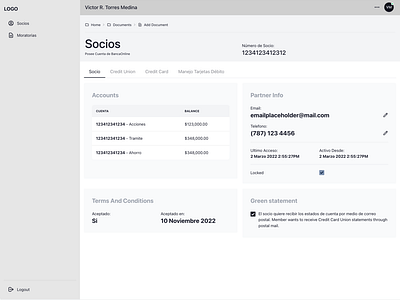 Banking Dashboard WIP