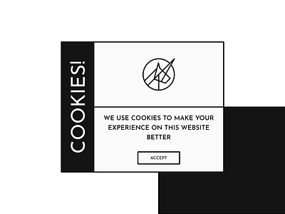 Pop-Up / Overlay / Daily UI 016 app concept cookies dailyui design flat leodrez minimal overlay pop up pop up overlay ui uniqorns ux web website