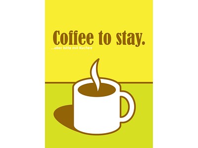 Coffee to Stay coffee pictogram relax