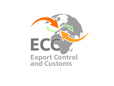 Export Control and Customs graphmics illustration logo